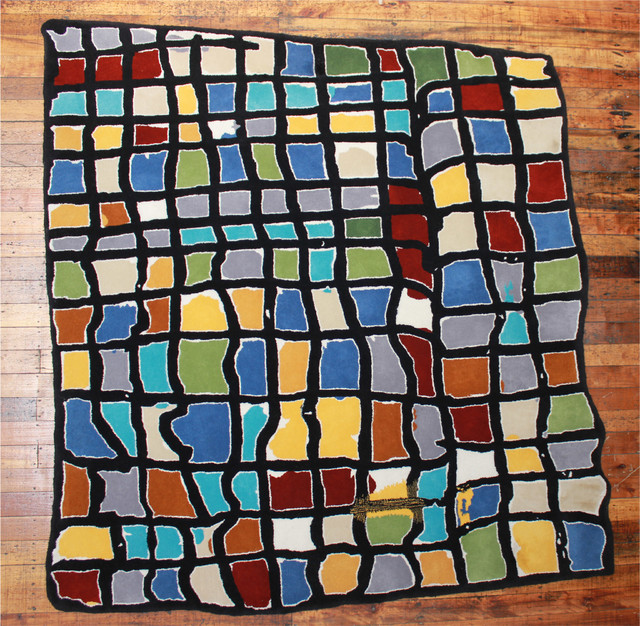 Hand Tufted Rug contemporary-avpassade-mattor
