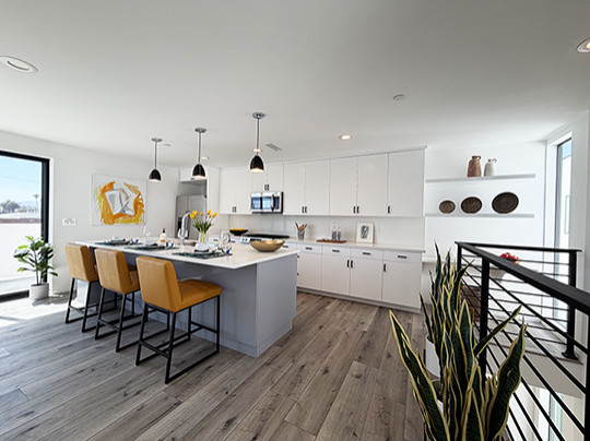 OPEN LIVING/KITCHEN/DINING AREA