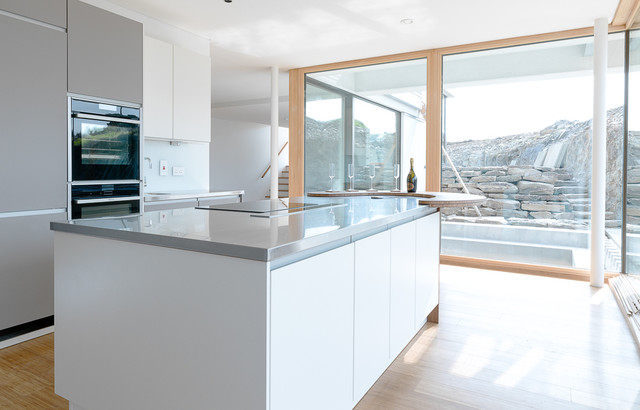 West Cork, New Passive House contemporary-kitchen