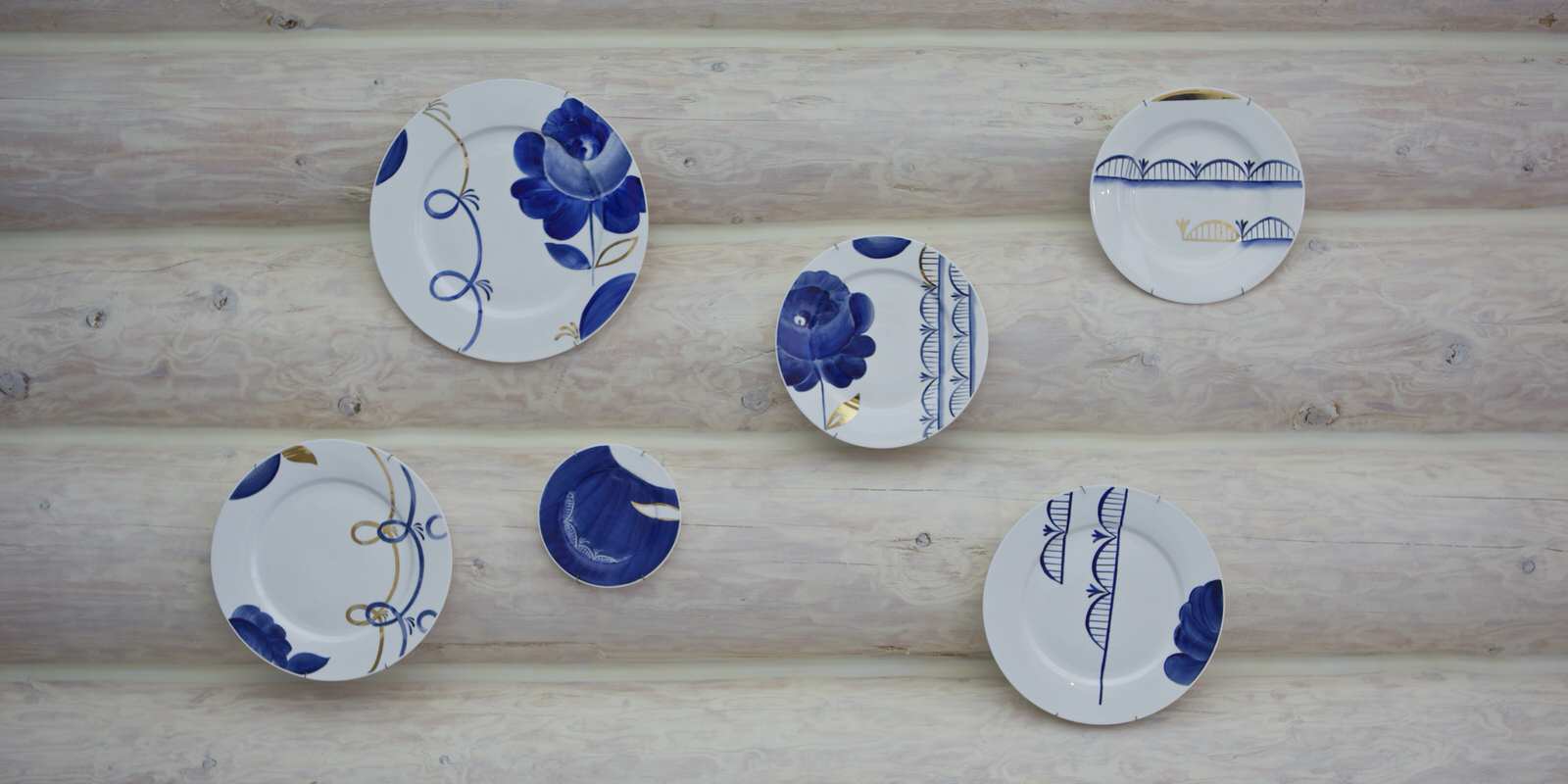 Гостиная Гжель