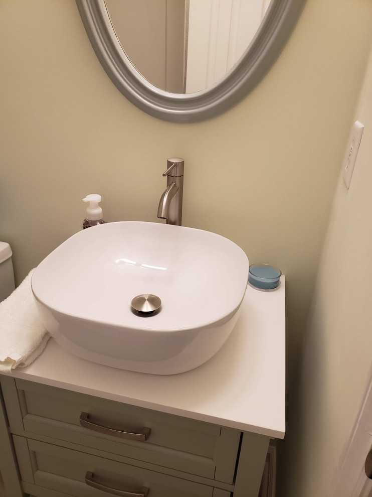 Transitional Master Bath & Powder Room Remodel