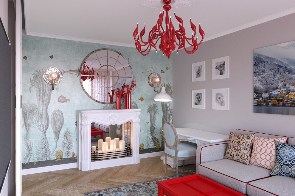 Квартира со свежим цветовым решением