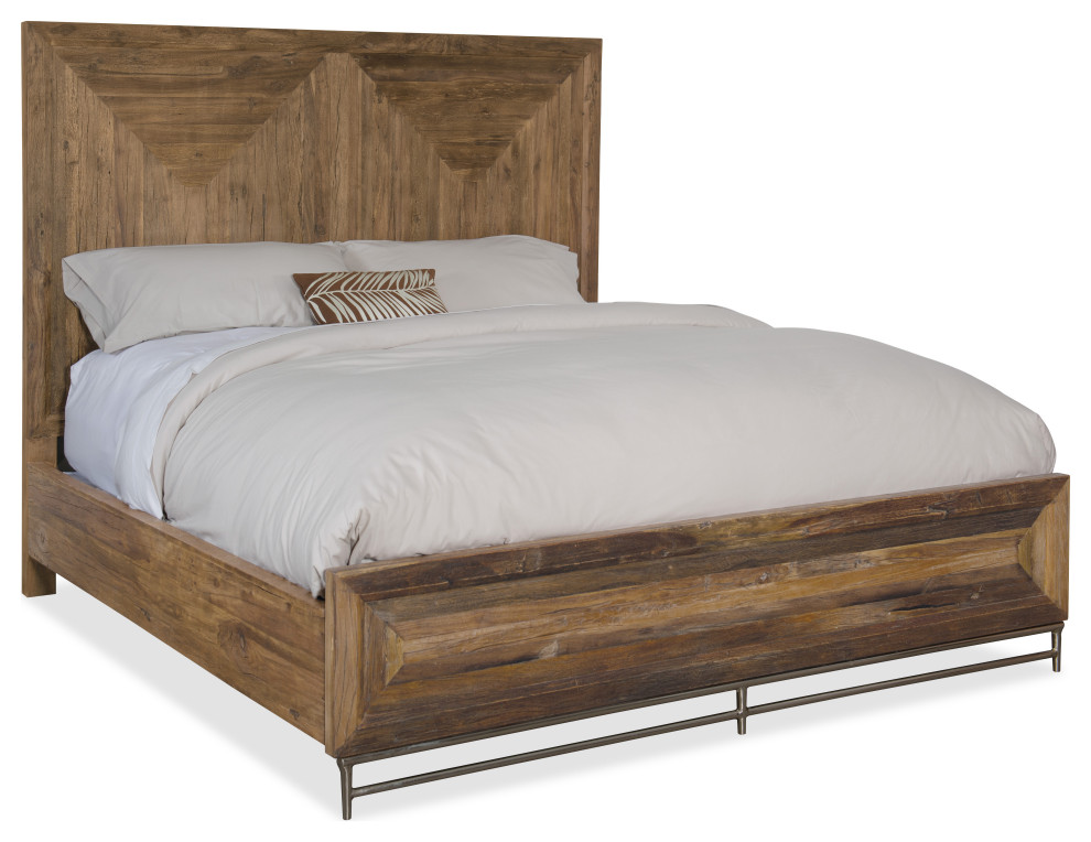 L'Usine King Panel Bed