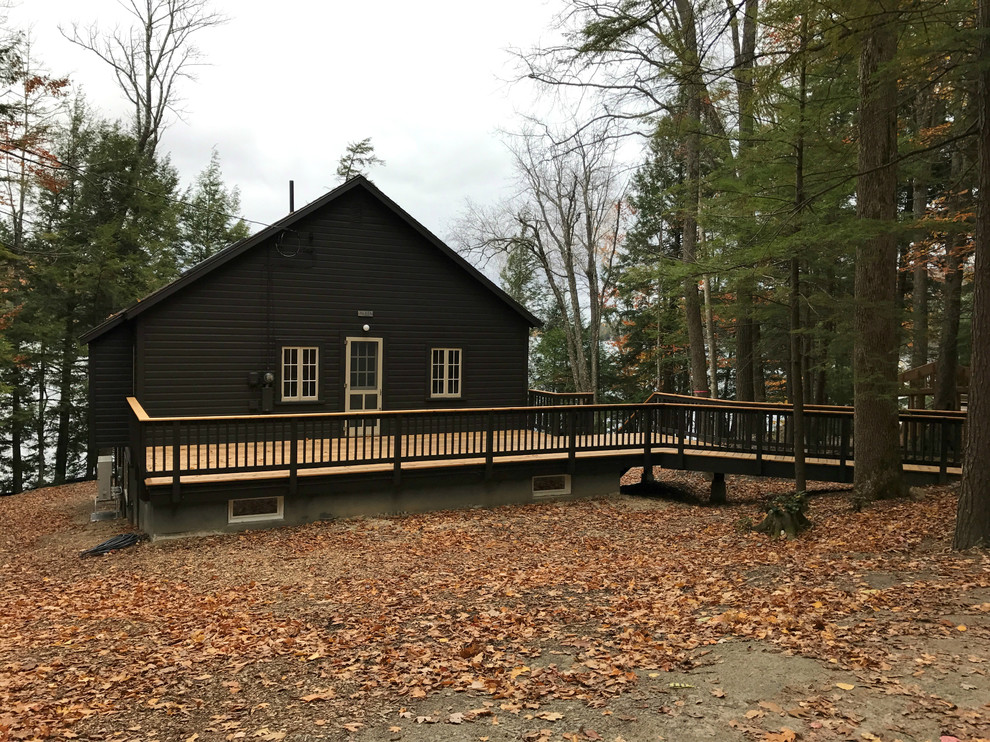 Mountain style exterior home photo in Boston