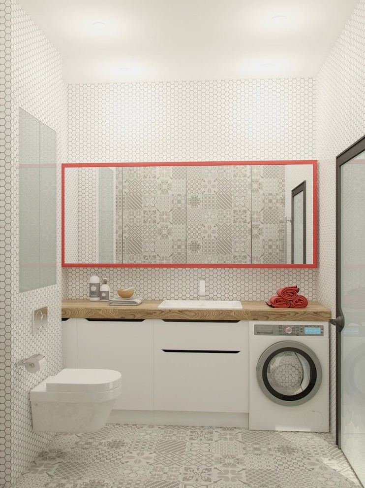 Дизайн-проект ванной комнаты от «Strekoza Design»