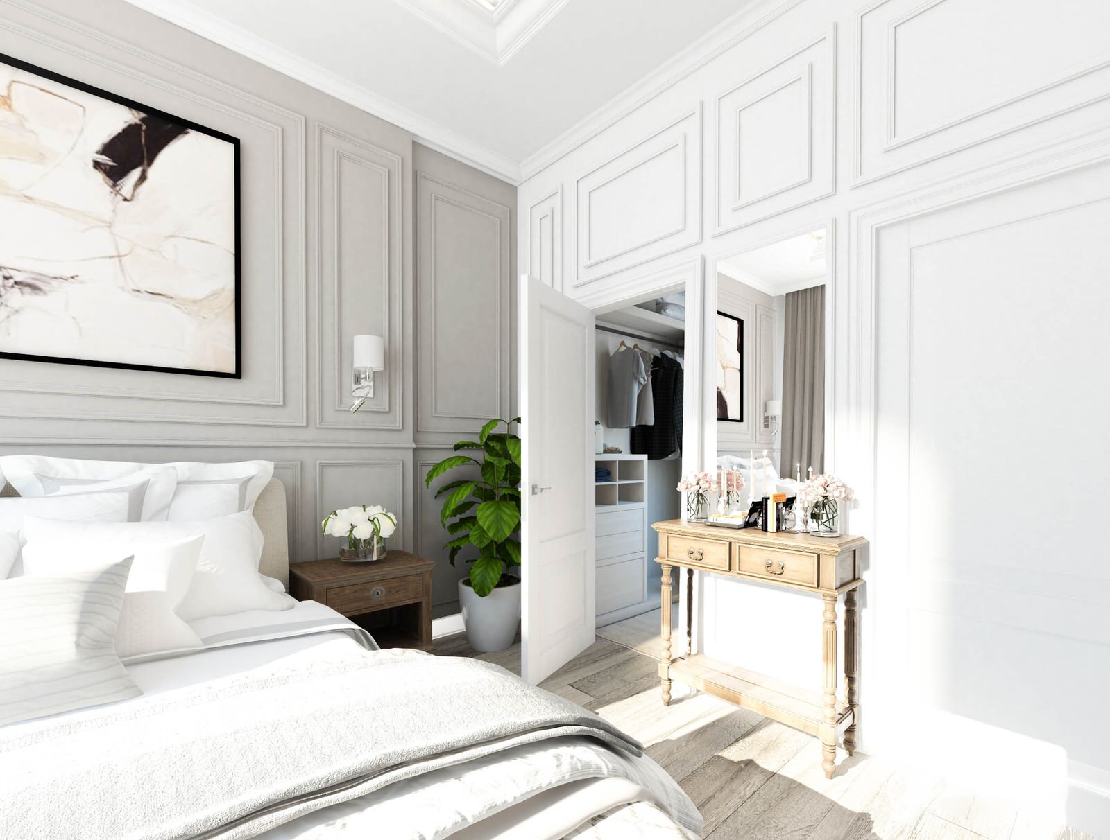 Квартира для многодетной семьи в стиле НЕОКЛАССИКА