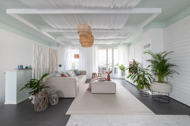 Sanfte Wellen im Wohnzimmer exotique-salon