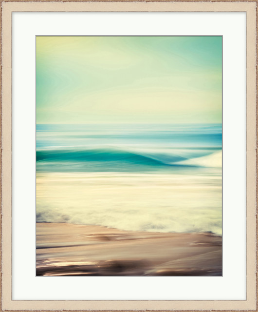 Ocean Visions, Giclee Reproduction Artwork, 19.25x23.25 Beach Style