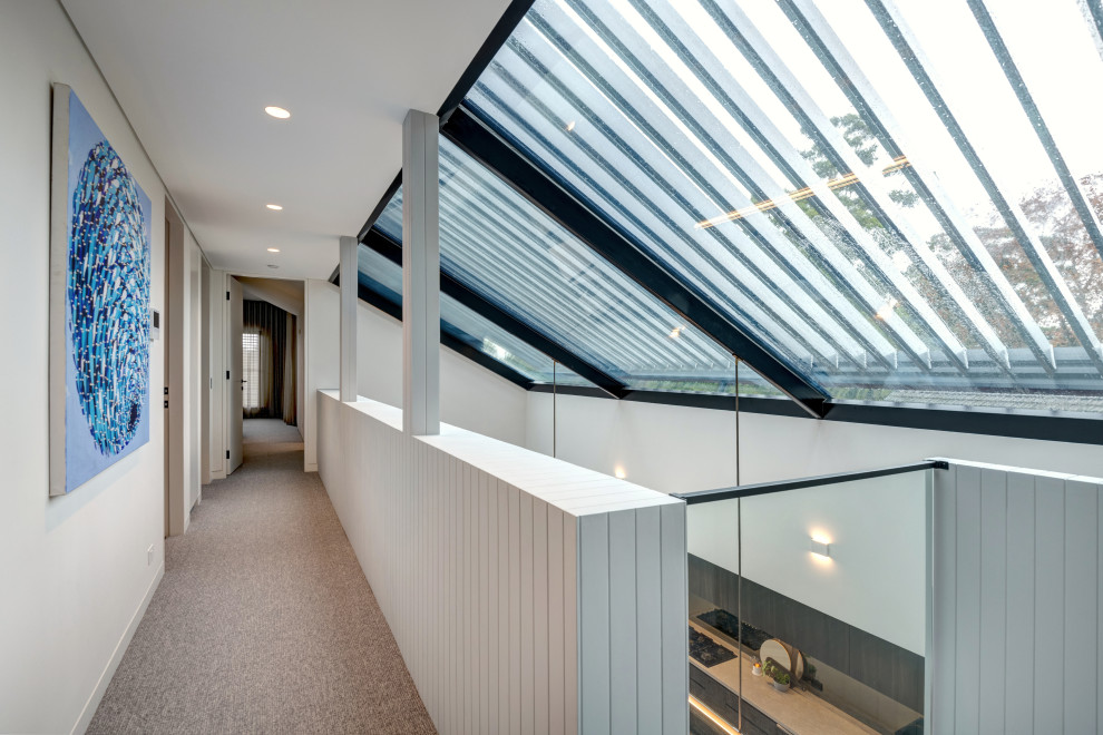 Contemporary hallway in Sydney.