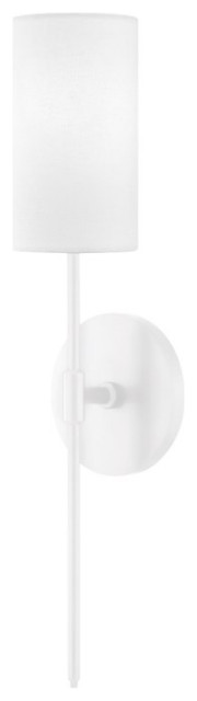 Mitzi Olivia 1-LT Wall Sconce H223101-SWH, Soft White