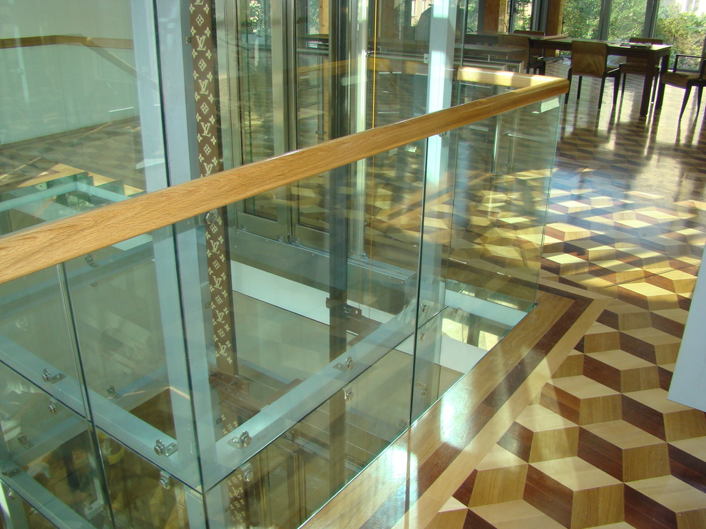 Лестница в  московской квартире