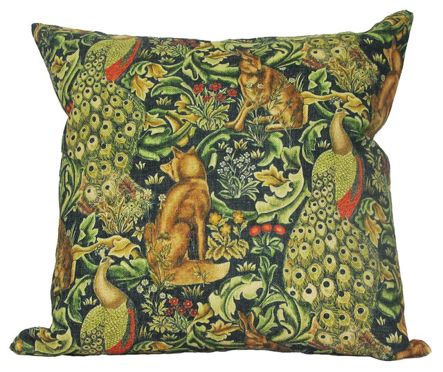 william morris throw pillows