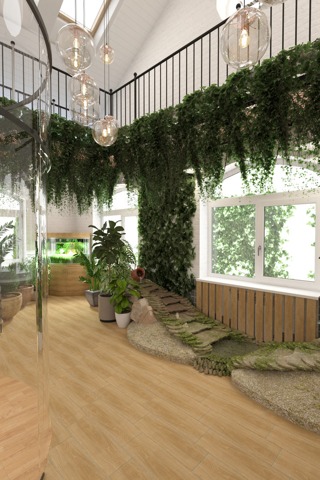 Зимний сад в загородном доме