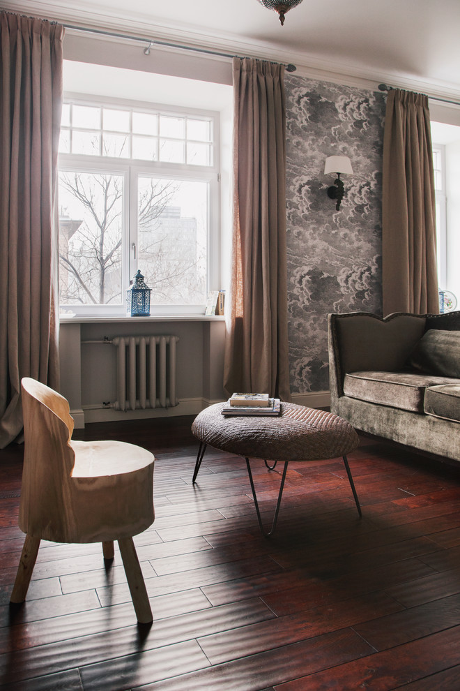 Остекление квартиры в Малом Демидовском переулке (дерево-алюминиевые окна)