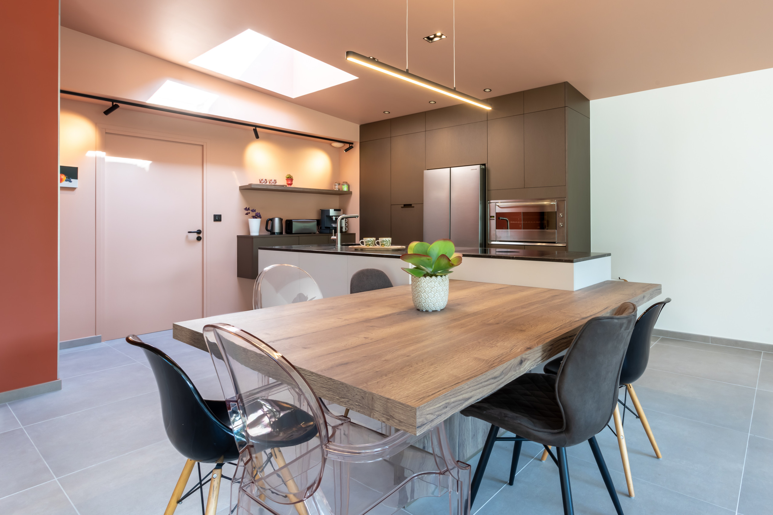 Rénovation d'une cuisine dans une maison neuve