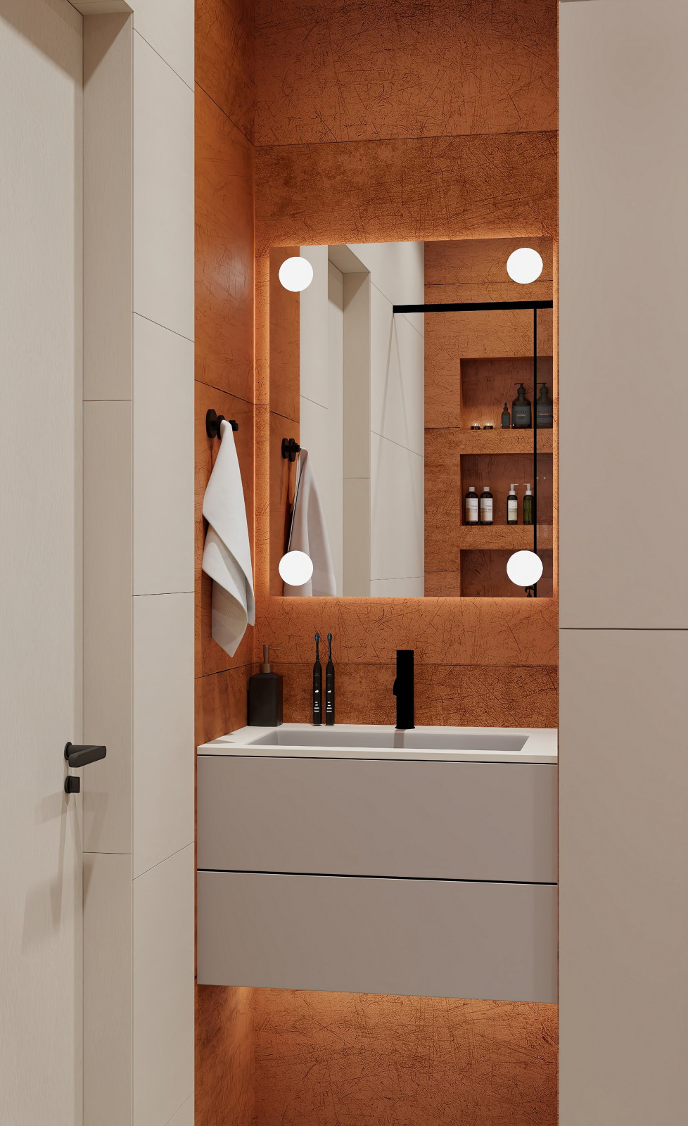 Дизайн и ремонт квартиры в ЖК West Garden - Элегантный минимализм