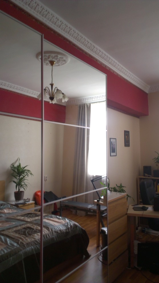 Уютная квартира в фисташковом цвете.