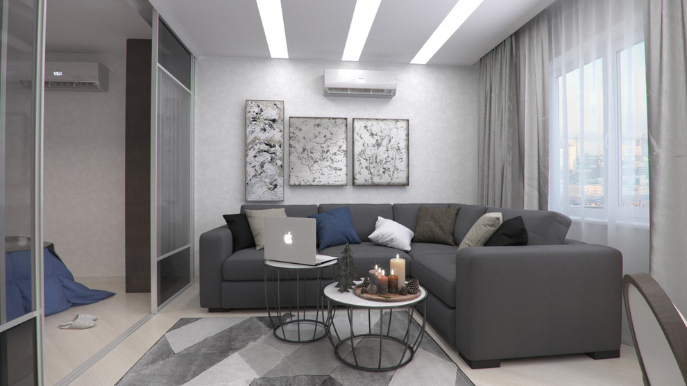 Квартира для молодой супружеской пары в жк "Лазурный"