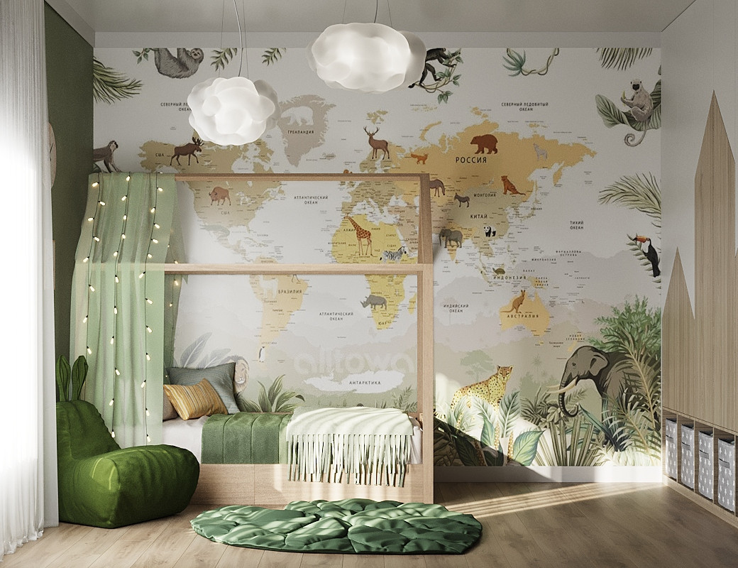 Детская комната «Джунгли»