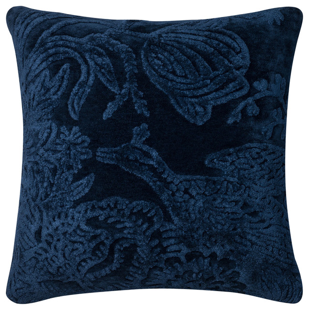 Loloi Transitional Cotton Pillow Cover Indigo 26 X26