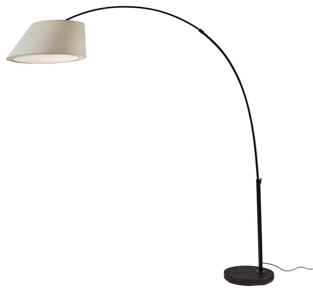 Mulberry 84 Black Arc Lamp