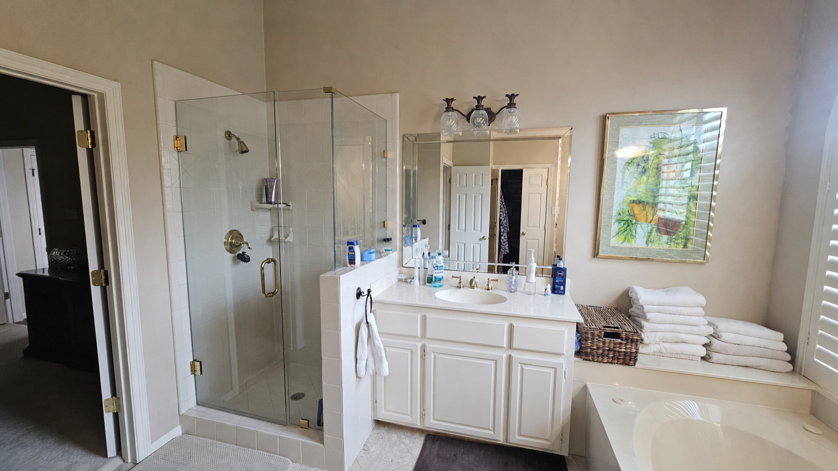 Plano TX - Mary Full Master Bathroom Remodeling
