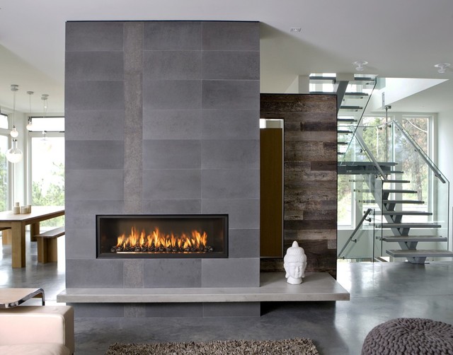 Town & Country Wide Screen Fireplace offers a generous view of the flames while in operation. Measuring 54” wide and featuring remote control operation