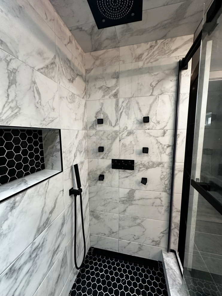 Largie Road - Modern Basement Bathroom - Dutton, ON