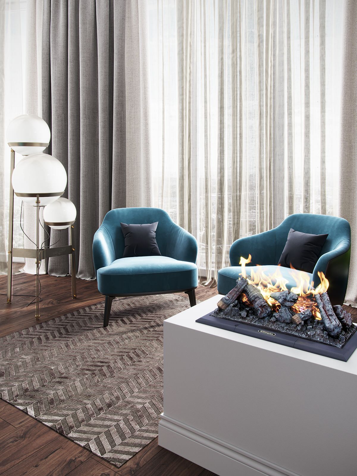 Проект квартиры в ЖК Зодиак