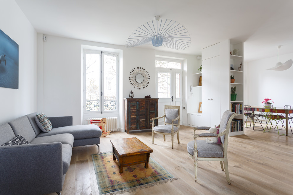 Rénovation maison familiale - Scandinave - Salle de Séjour - Paris ...