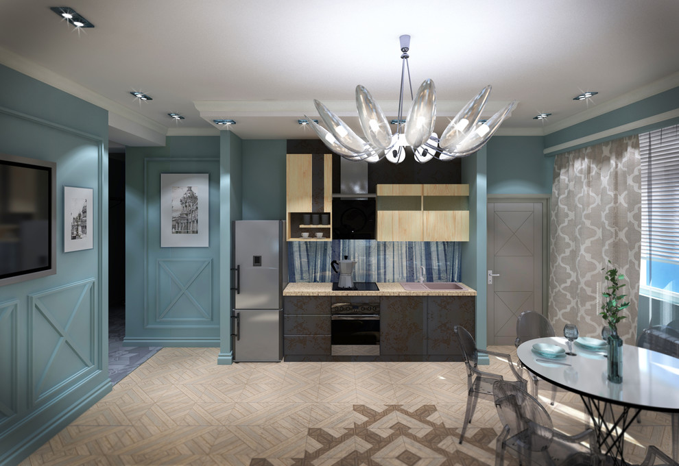 дизайн двухкомнатной квартиры в Домбае