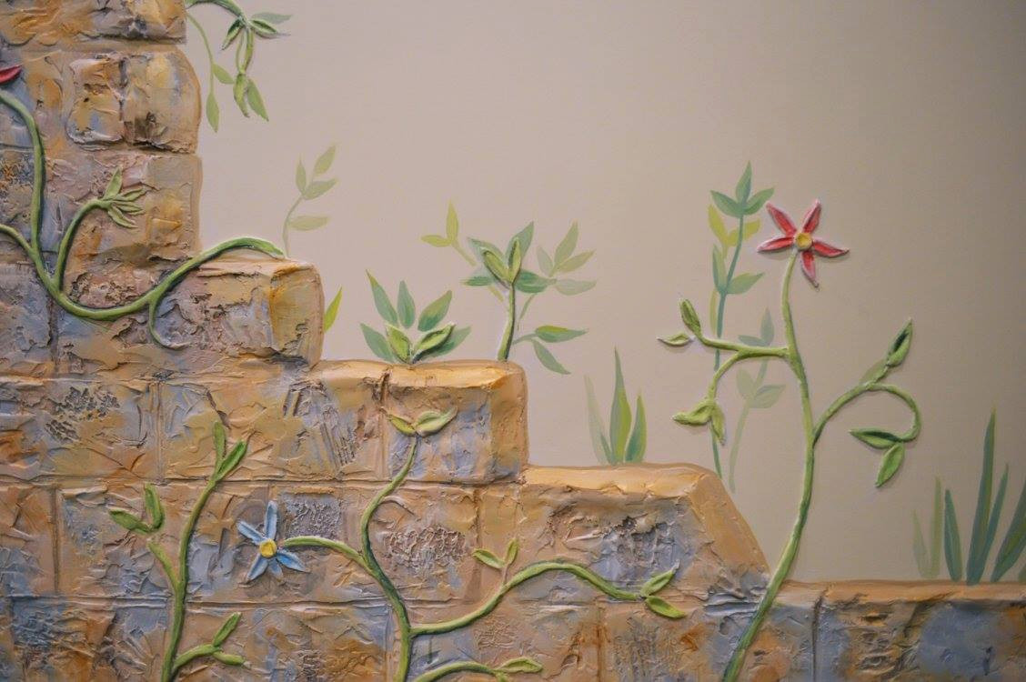 Роспись стен в частном доме