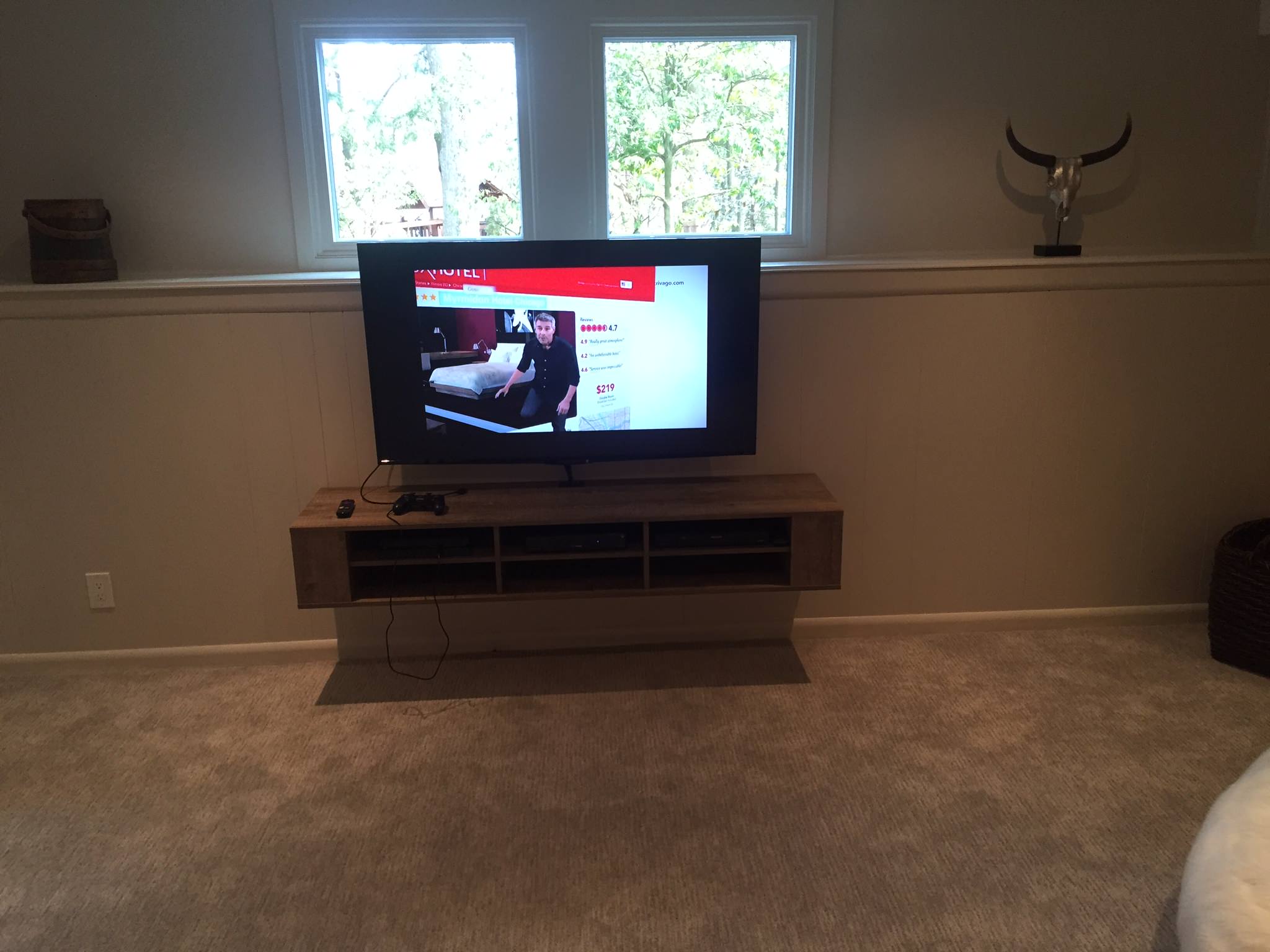 The Powell's basementi