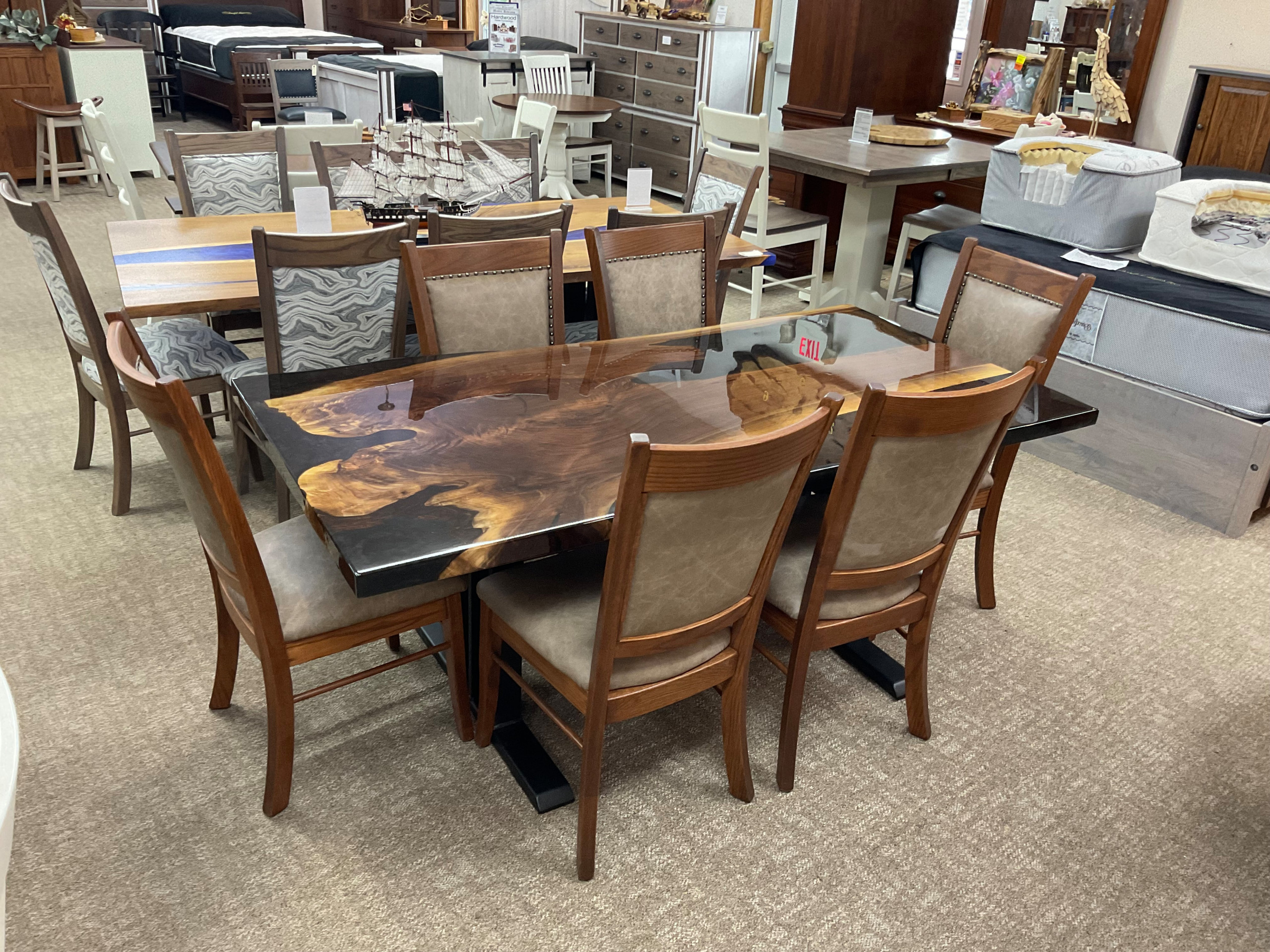 Live Edge/Epoxy River Tables