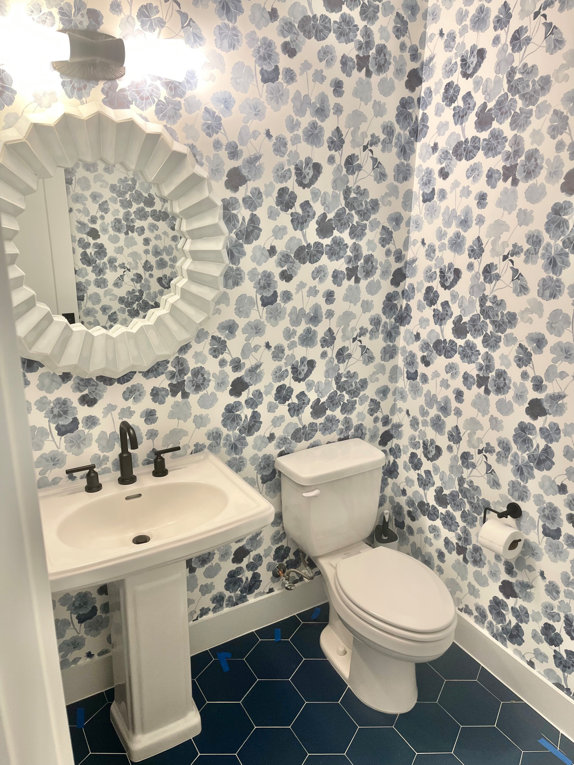 Progress pic of powder bath