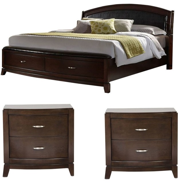 Liberty Furniture Avalon 3 Piece Storage Bedroom Set Queen