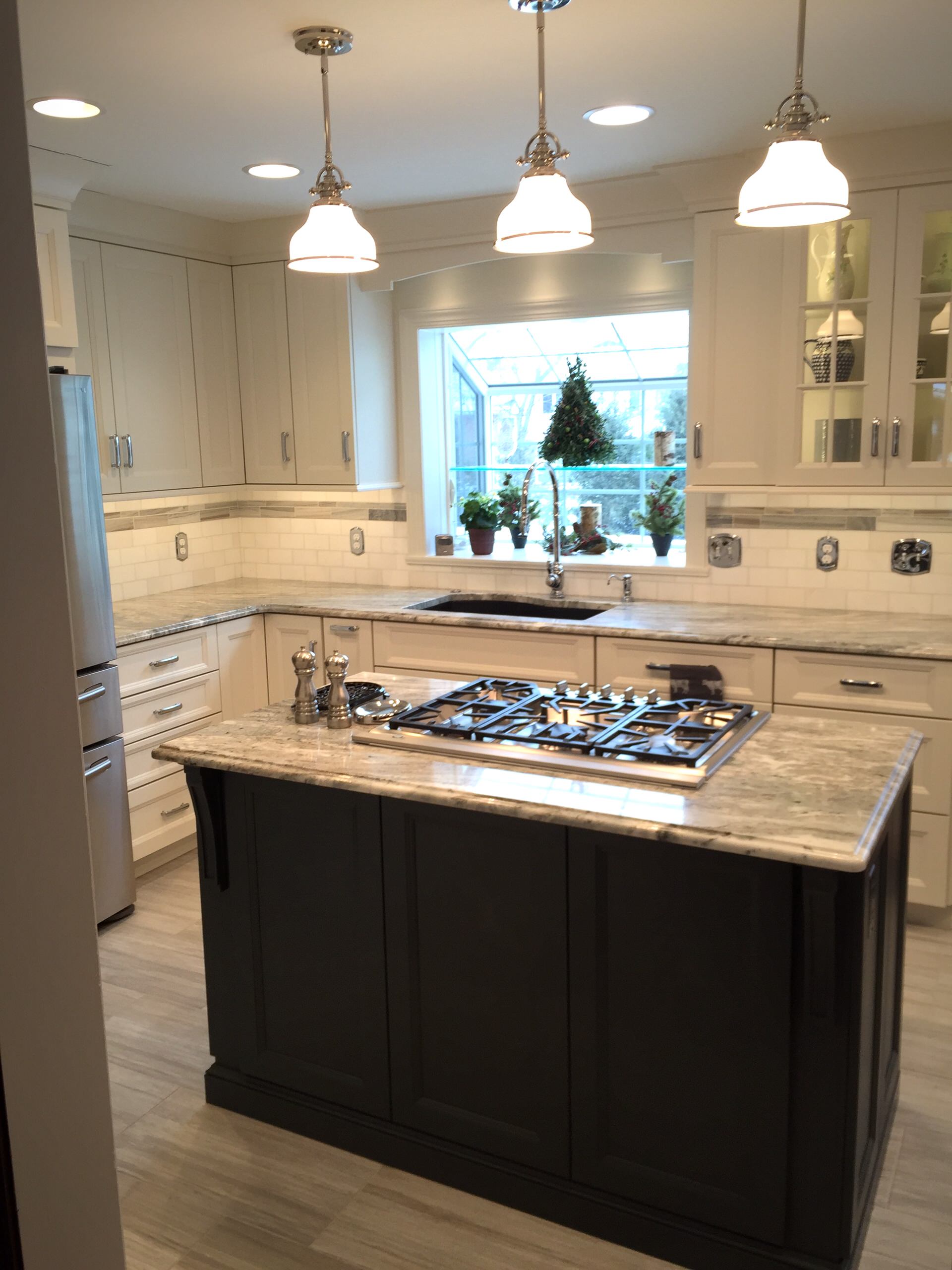 White & Gray Kitchen Remodel in Chambersburg, PA