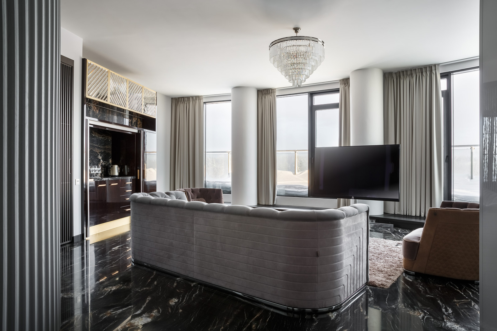 Интерьер квартиры в Репино