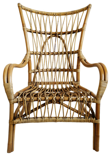 Bamboo Plantation Arm Chair Tropical Armchairs And Accent Chairs By Design Mix Furniture