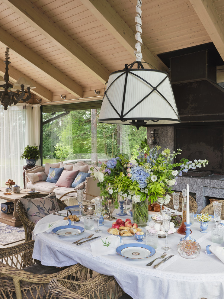 Сервировка «Чаепитие в русском стиле»