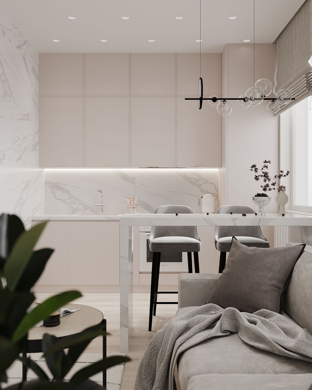 white с террасой