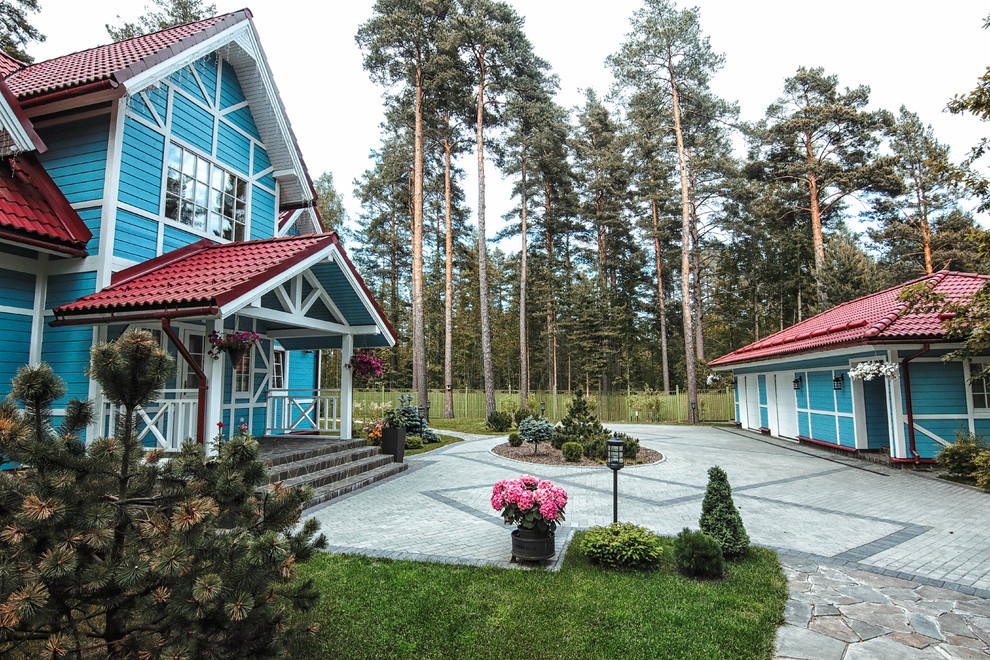 Орехово, разработка фасадов и малых сооружений