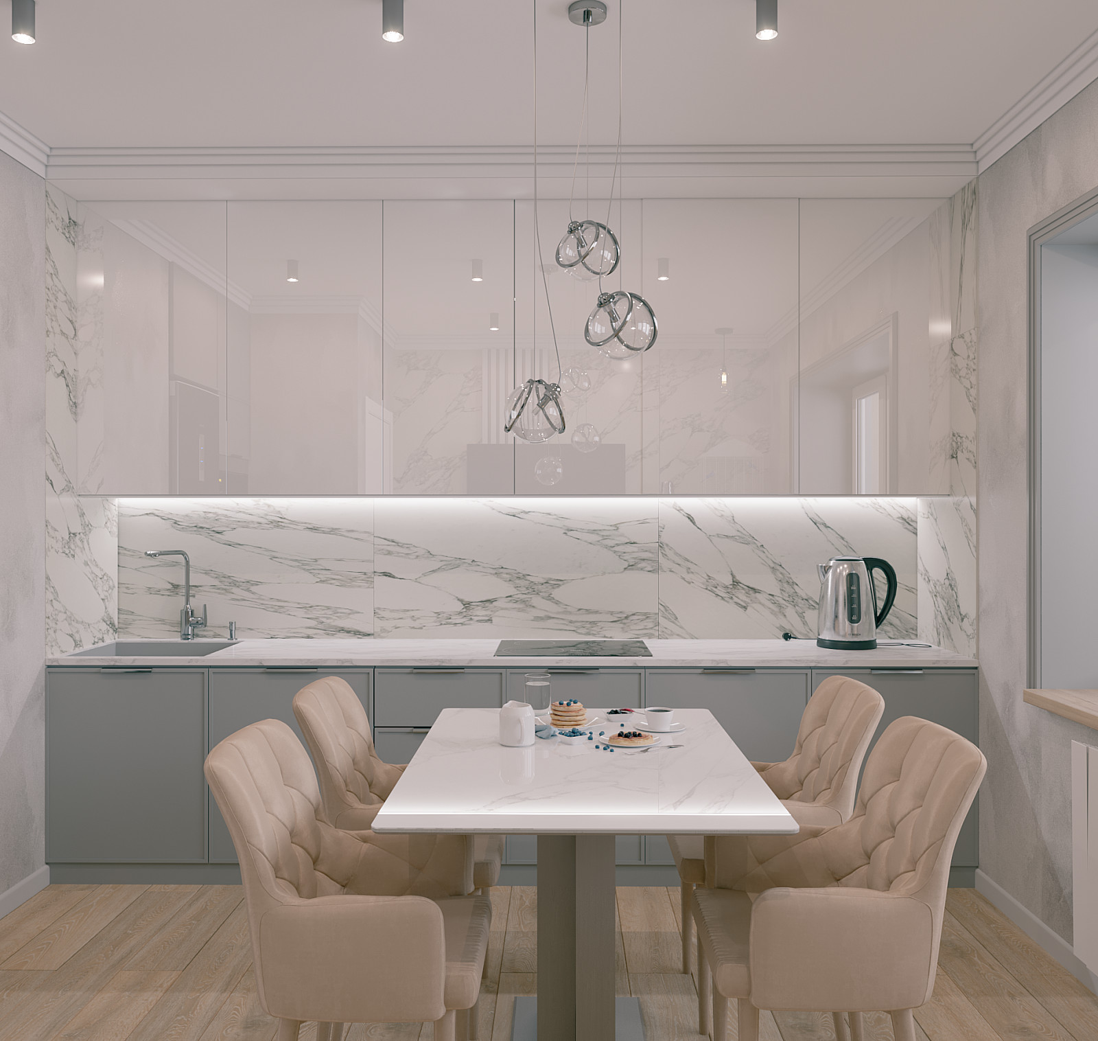 Квартира 110м2  в ЖК Спуьник