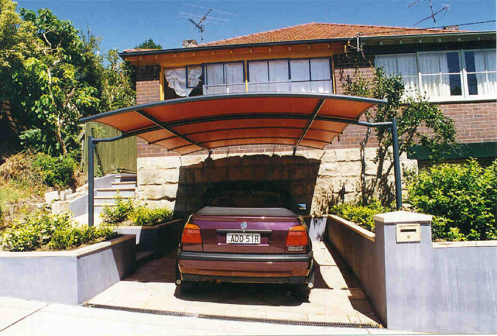 This is an example of a contemporary shed and granny flat in Sydney.