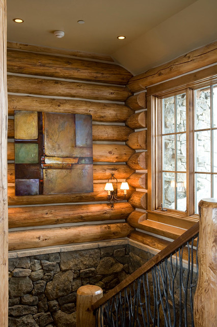 Rustic Elegance rustikt-trappe
