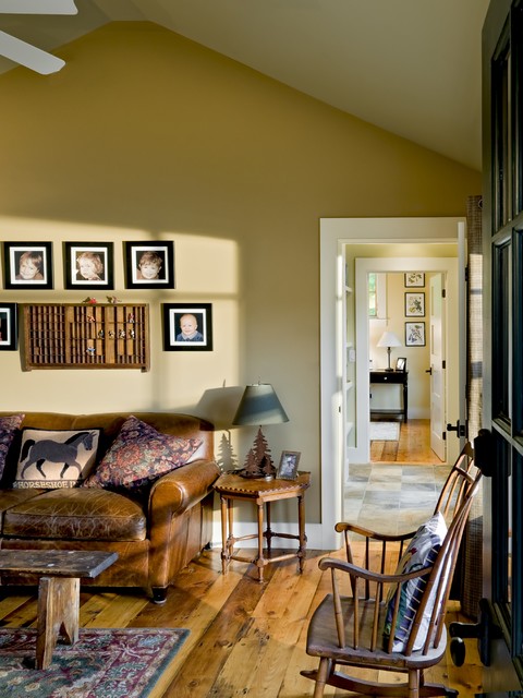Rustic Living Room montagne-salon