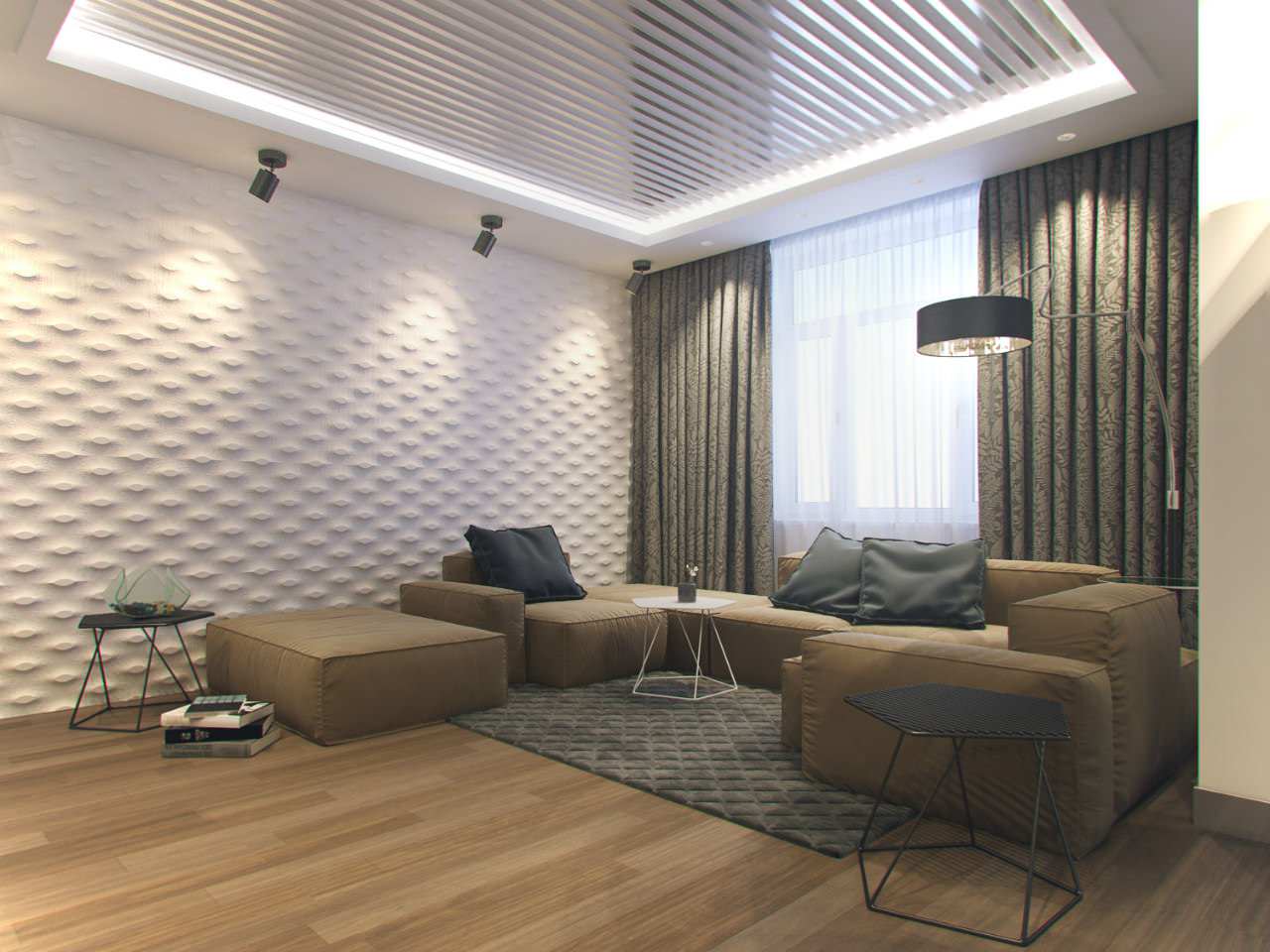 Гостиная в современном стиле