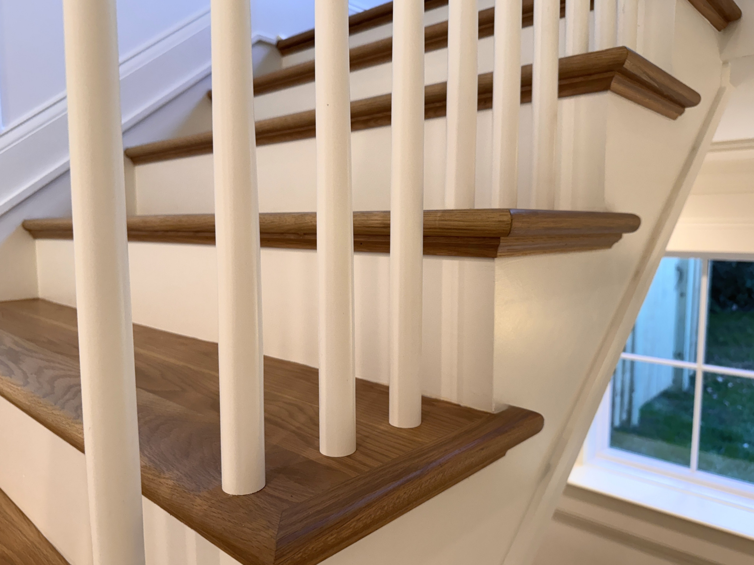 Project #160 | Traditional Box Stair with Gooseneck Handrail