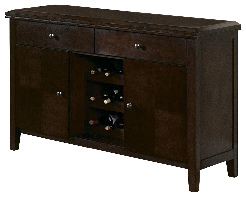 Homelegance Belvedere 52" Server With Faux Marble Top