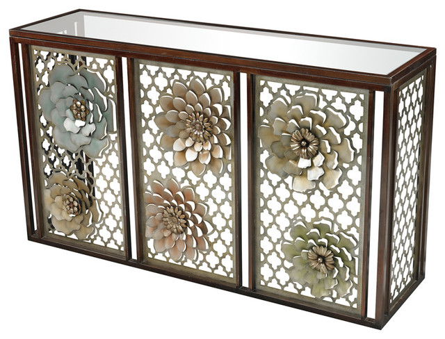 Sterling 138-035 Hazelfloral Console Table